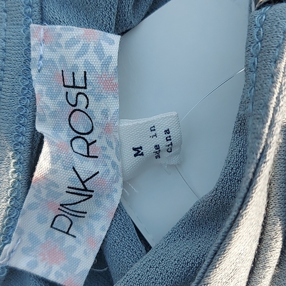 Pink Rose Wide leg stretch jumpsuit Sage Gree Size Medium - Picture 4 of 7